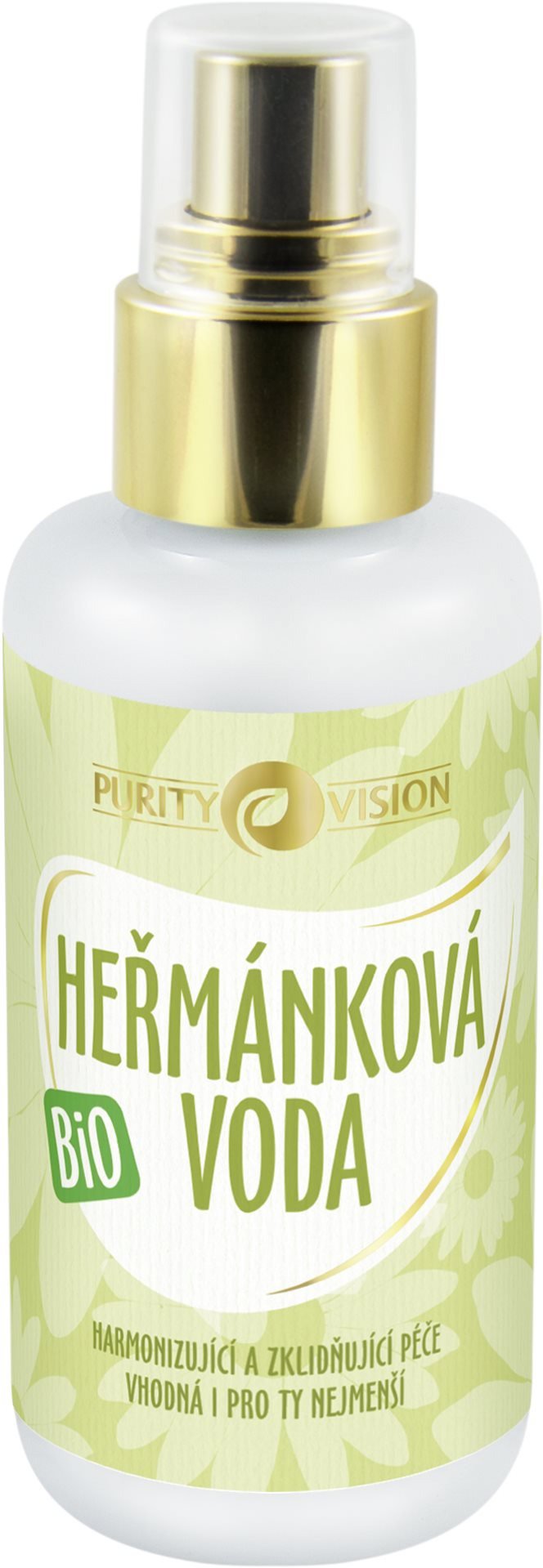 pleťová bio heřmánková voda PURITY VISION 100 ml