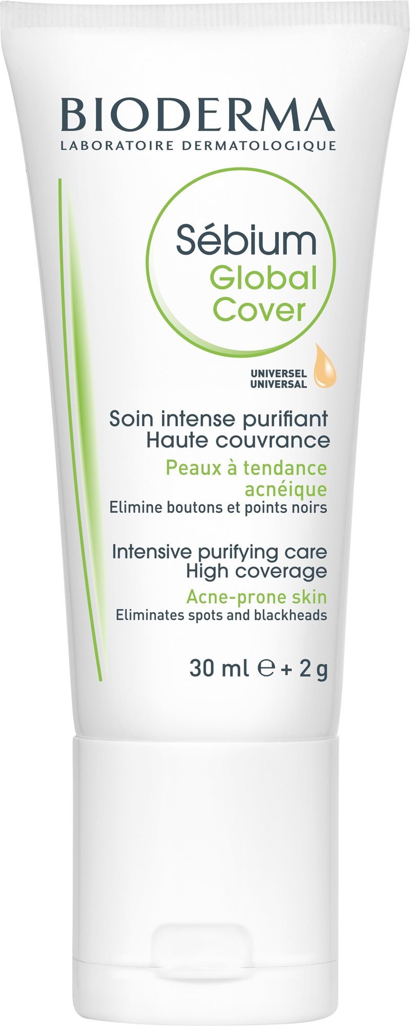 Pleťový krém BIODERMA Sébium Global Cover 30 ml