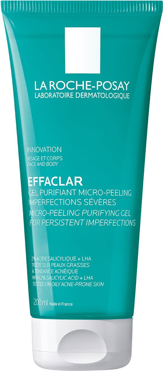 LA ROCHE-POSAY Effaclar Gel Purifiant Micropeeling Purifying 200 ml