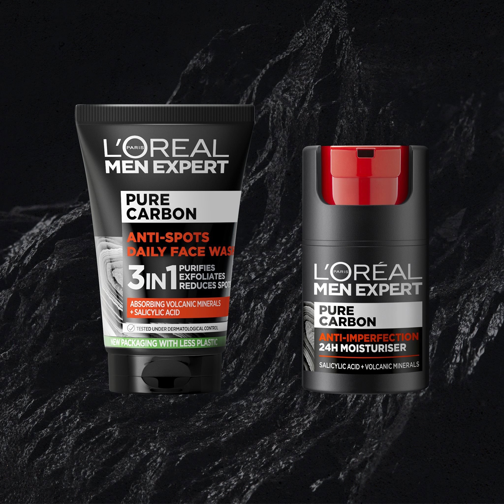 L'ORÉAL PARIS Men Expert Pure Carbon 3v1 Face Wash 100 ml