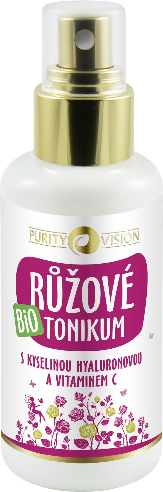 Pleťové tonikum PURITY VISION Bio Růžové tonikum 100 ml