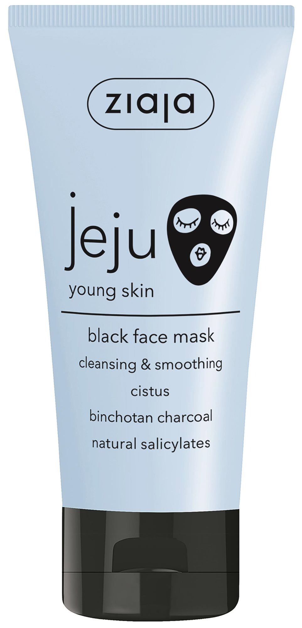 Pleťová maska ZIAJA Jeju Černá pleťová maska 50 ml