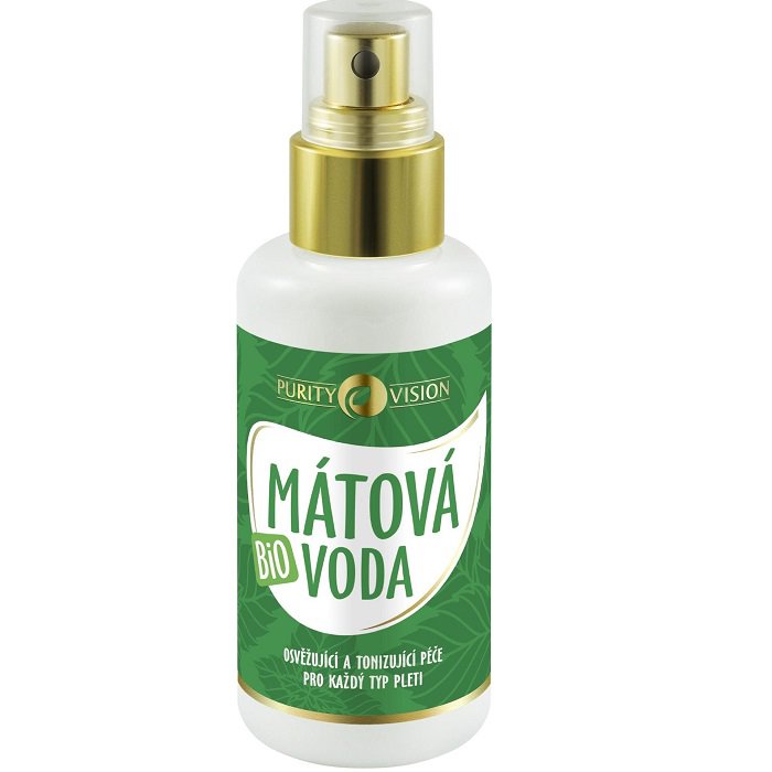Pleťové tonikum PURITY VISION Bio Mátová voda 100 ml
