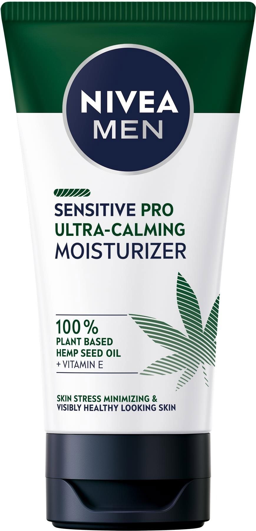 Pánský pleťový krém NIVEA MEN Sensitive Hemp Moisture Cream 75 ml