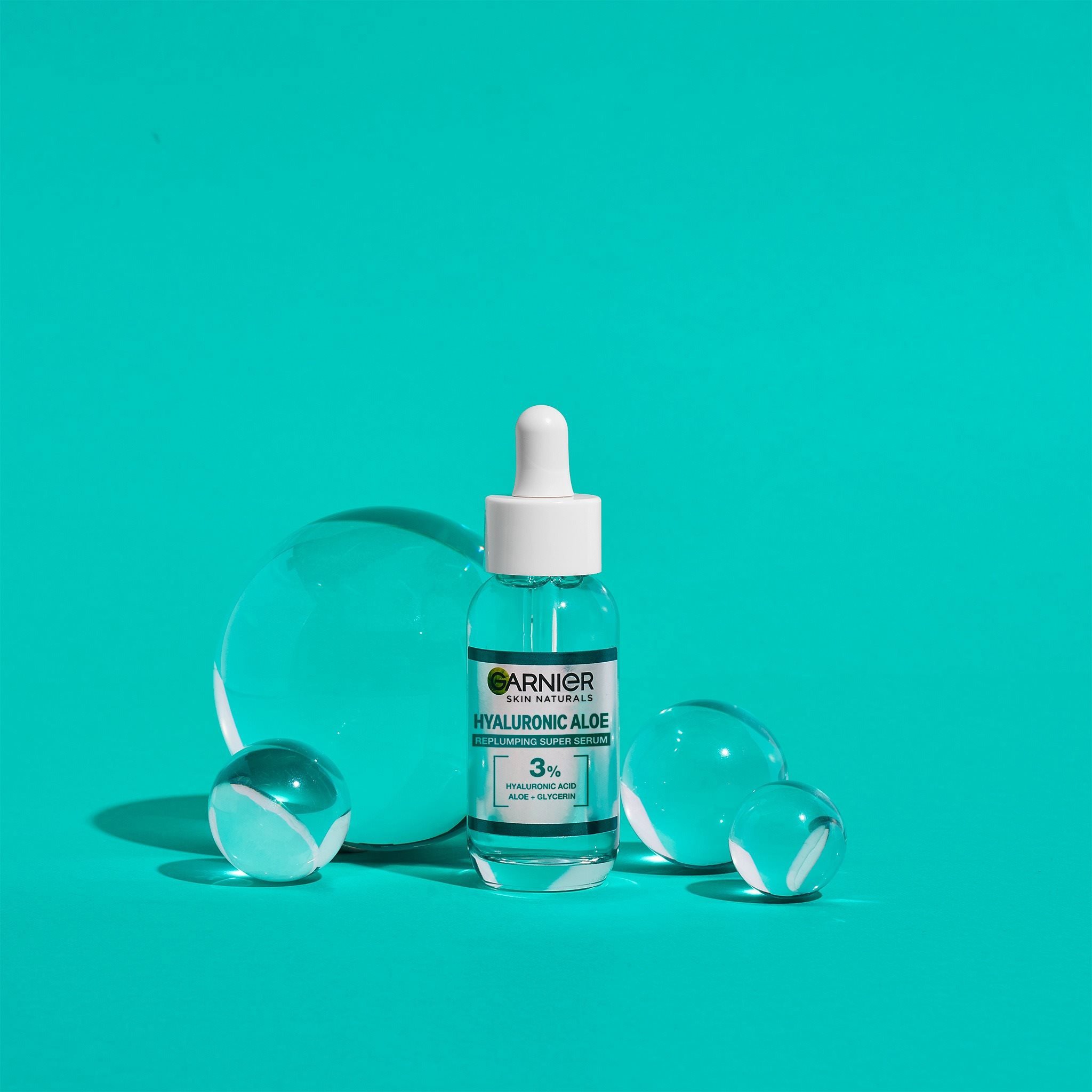 Pleťové sérum GARNIER Hyaluronic Aloe Super Serum 2 × 30 ml