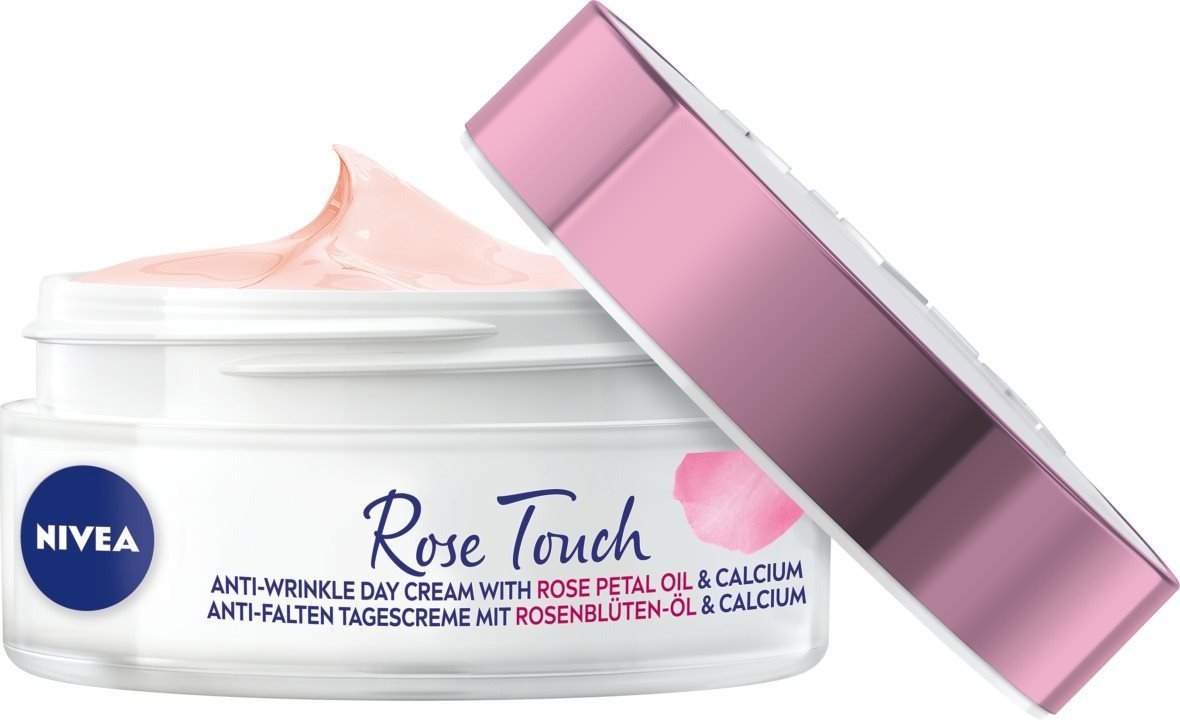 Pleťový krém NIVEA Rose Touch Anti-age day care 50 ml