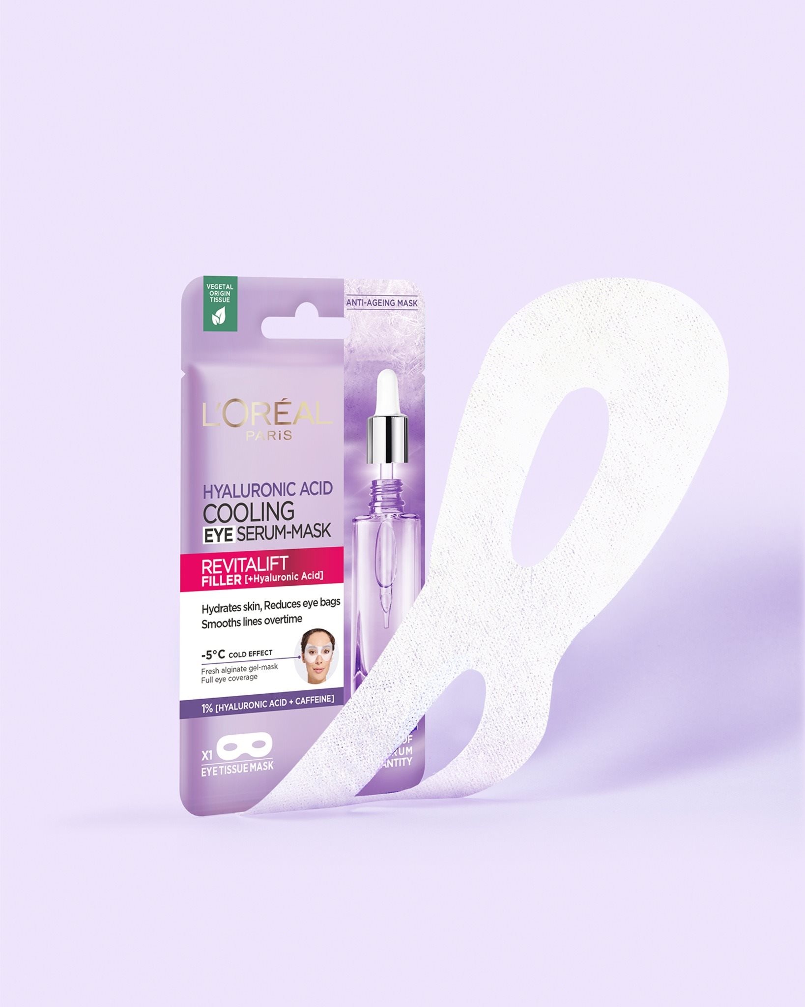 L'ORÉAL PARIS Revilafit Filler Cooling Eye Serum Tissue Mask