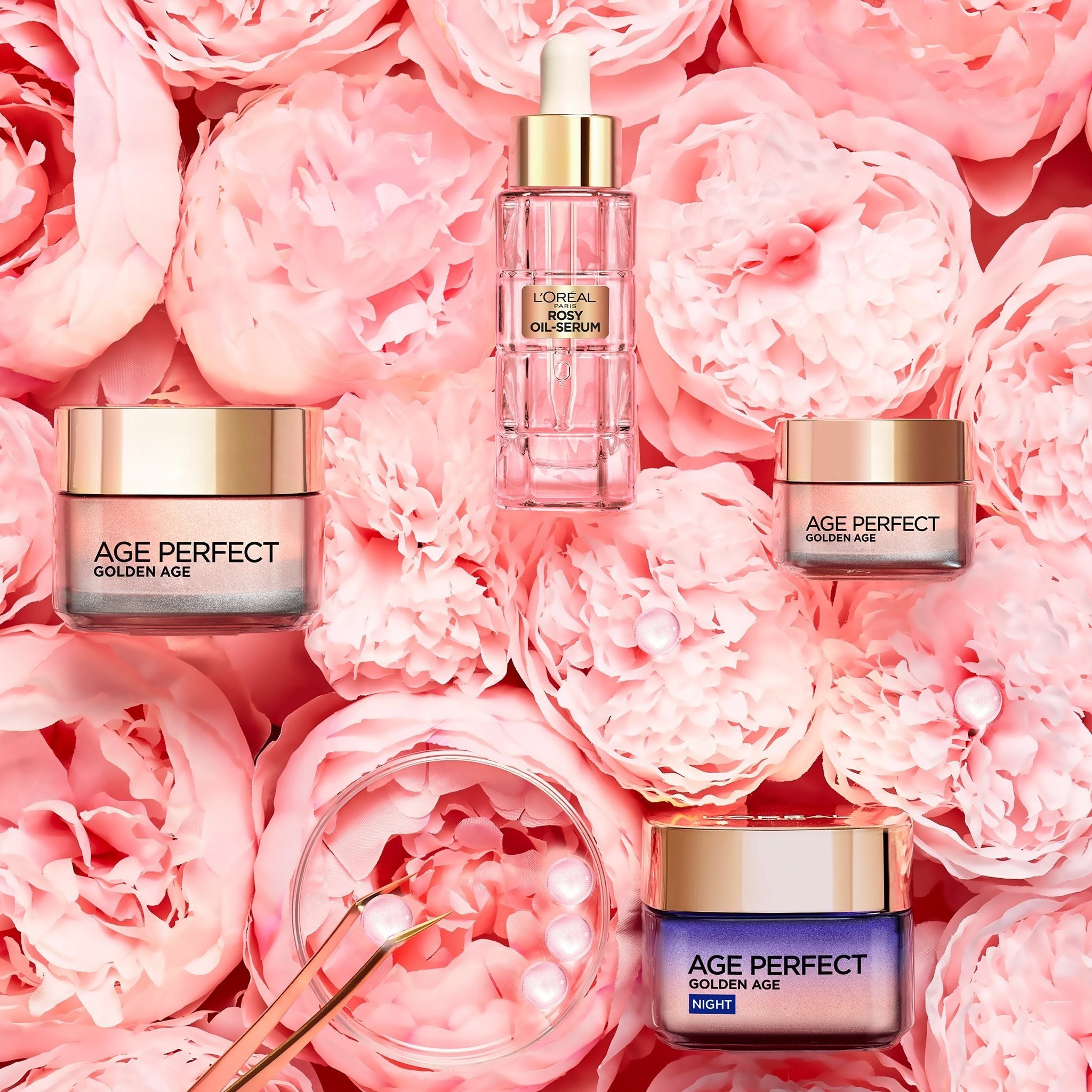 Oční krém L'ORÉAL PARIS Age Perfect Golden Age Rosy Radiant Care eye cream 15 ml