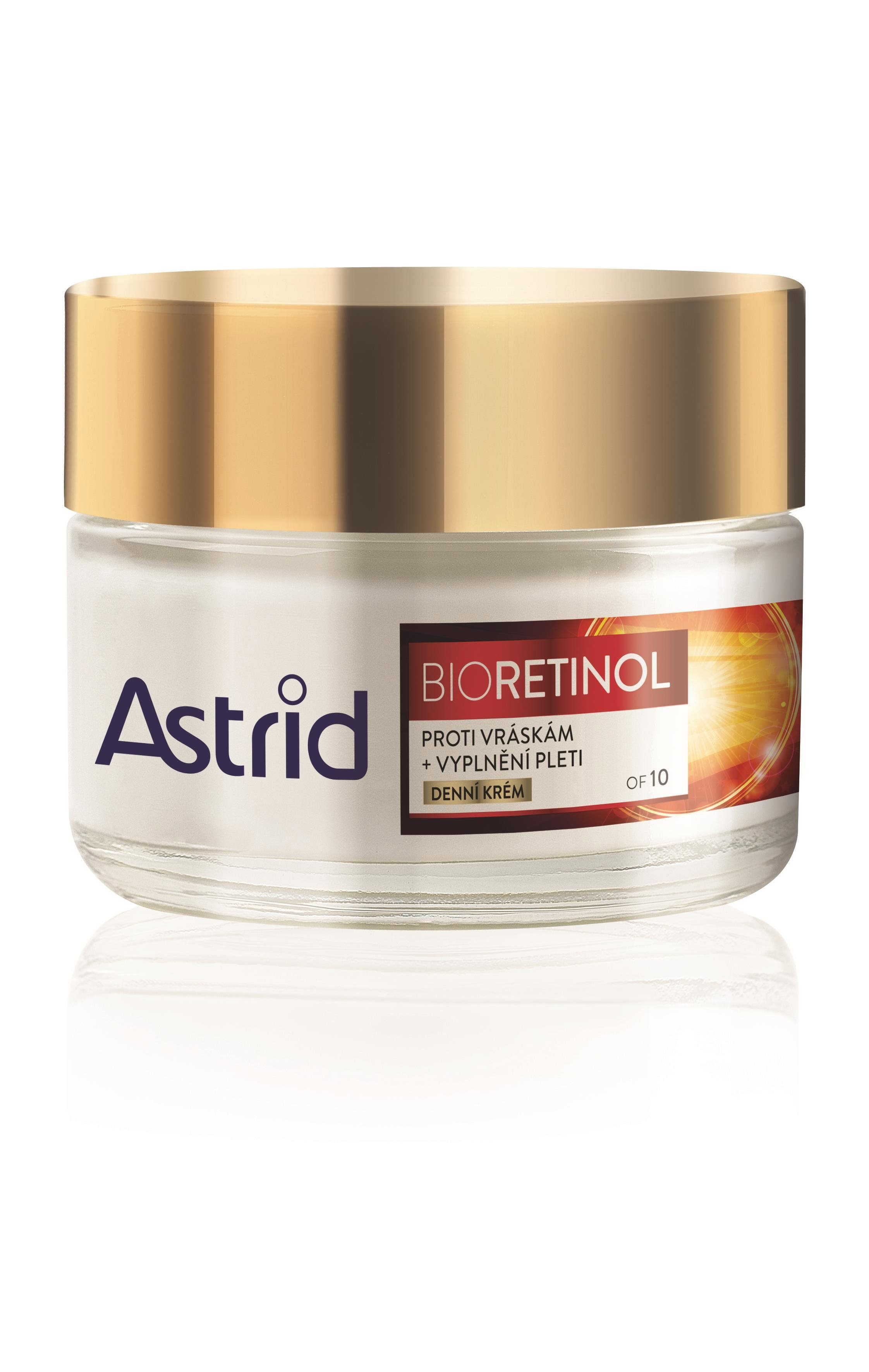 ASTRID Bioretinol Denní krém proti vráskám OF10 50 ml