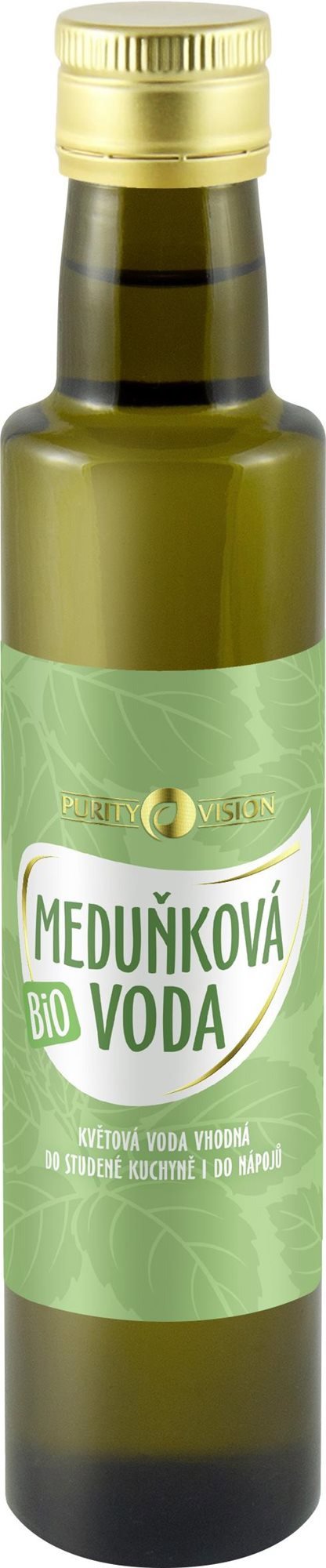 pleťová voda PURITY VISION Bio Meduňková voda 250 ml