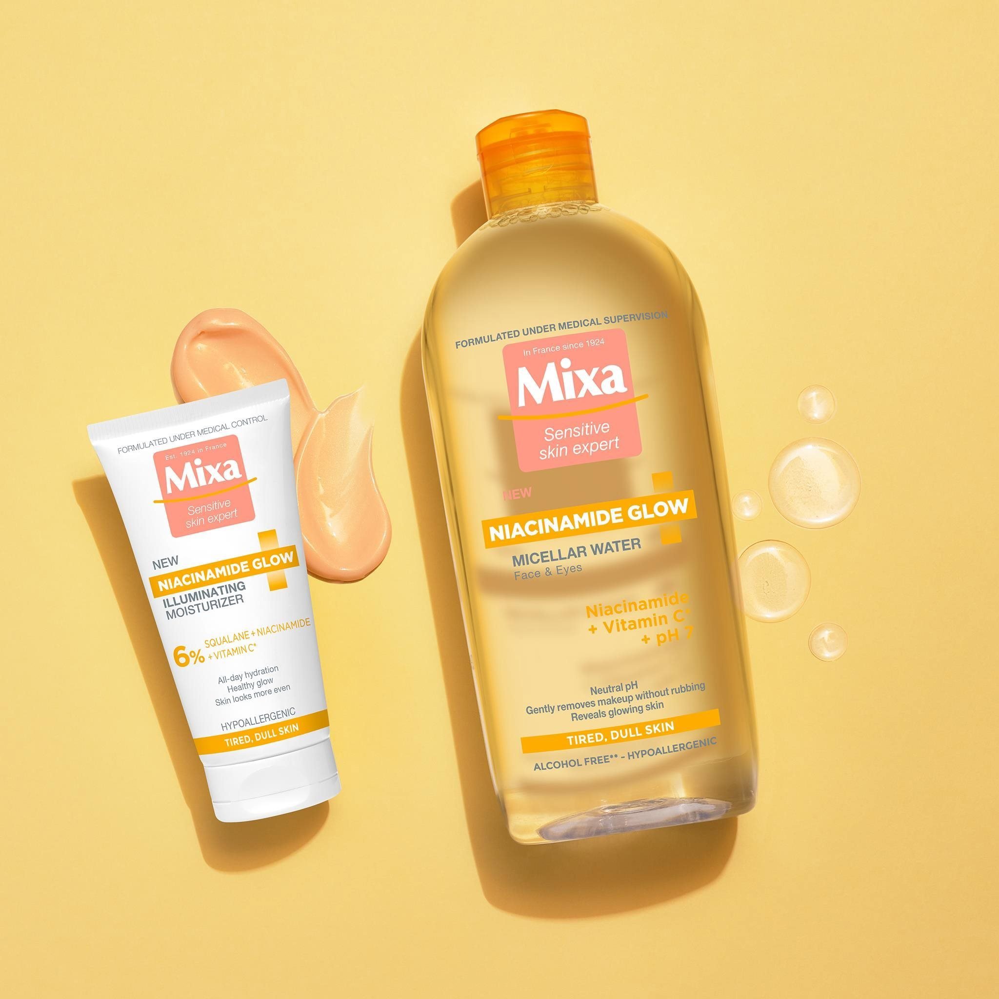 Micelární voda MIXA Niacinamide Glow Micellar Water 400 ml