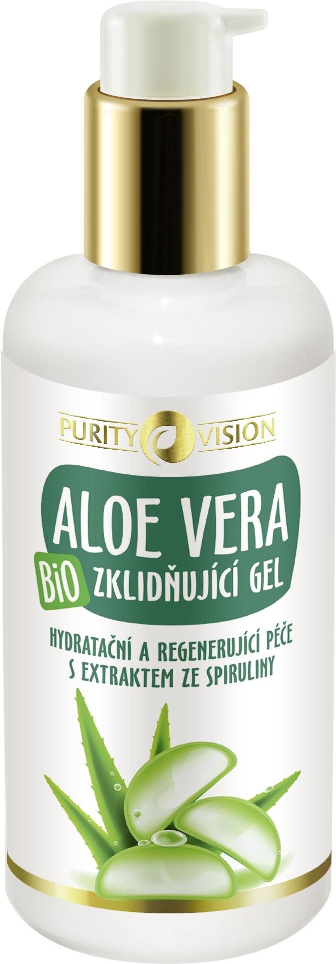 pleťový gel PURITY VISION Bio Aloe Vera gel 200 ml