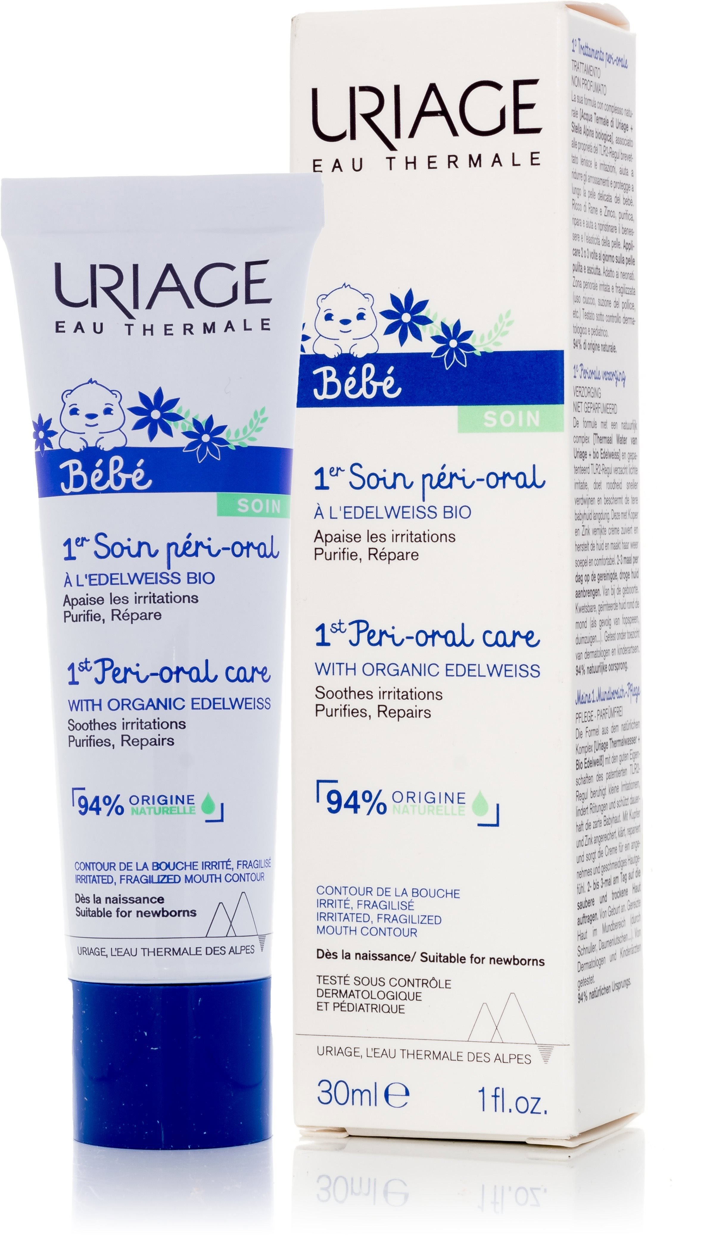 Pleťový krém URIAGE Bébé 1st Peri-Oral Care 30 ml