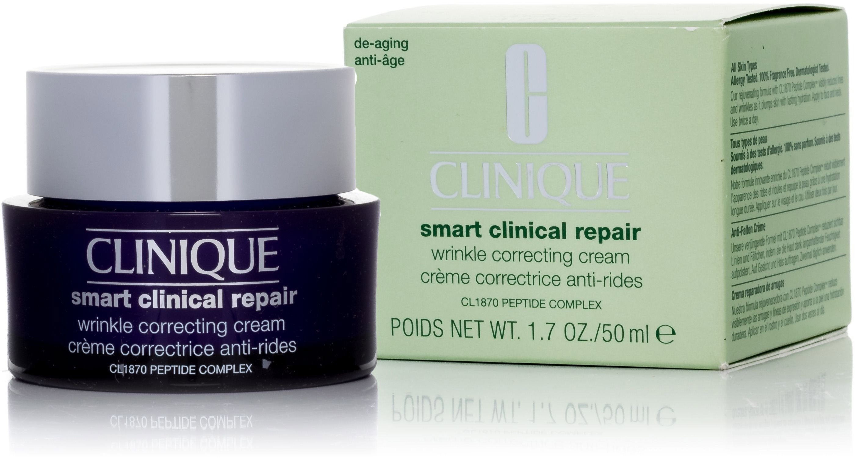 Pleťový krém CLINIQUE Smart Clinical Repair Wrinkle Correcting Cream 50 ml