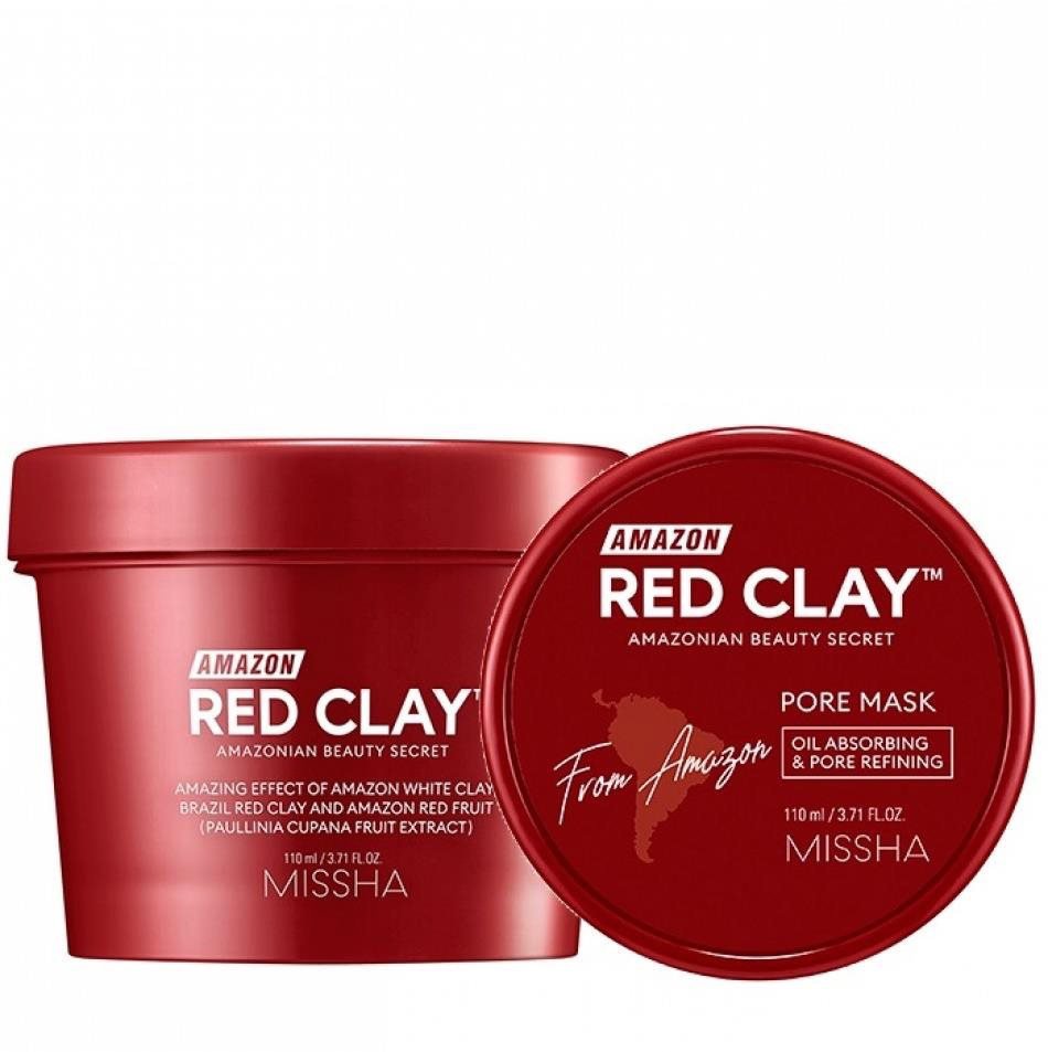 Pleťová maska MISSHA Amazon Red Clay Pore Mask