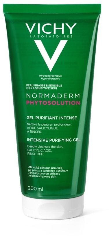 Čisticí gel VICHY Normaderm Phytosolution Intensive Purifying Gel 200 ml