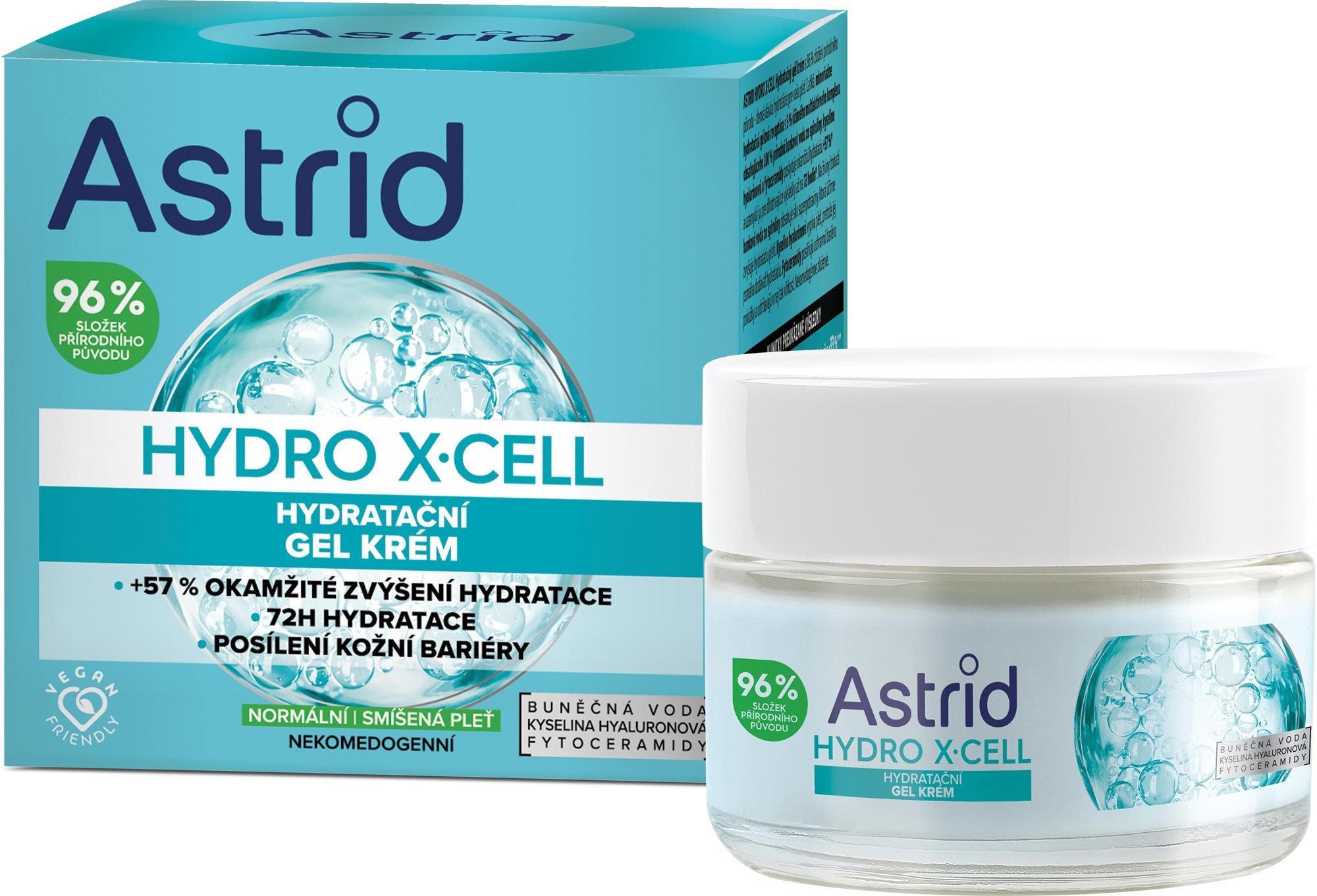 ASTRID Hydro X-Cell Hydratační gel krém 50 ml