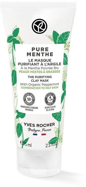 Facial Mask - YVES ROCHER Cleansing Clay Mask 75 ml