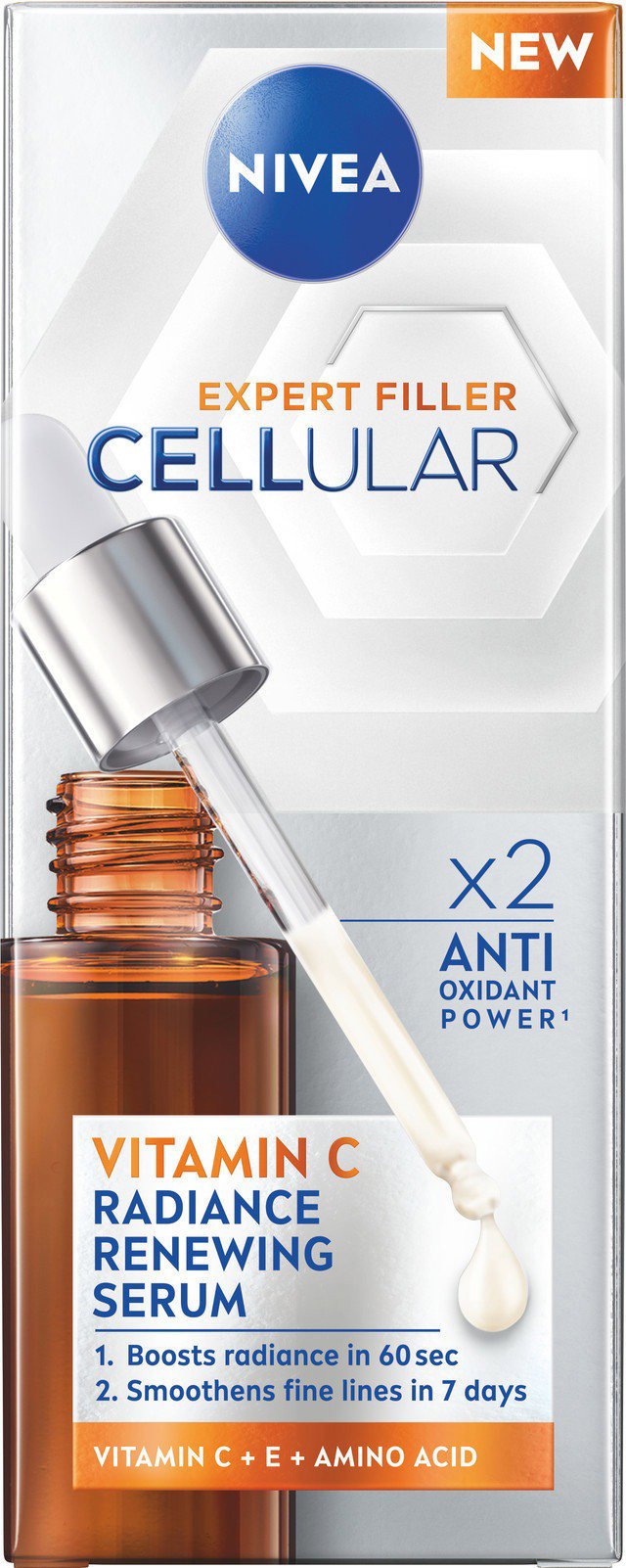 Facial serum NIVEA Sérum Cellular Expert Filler Vitamin C 30 ml