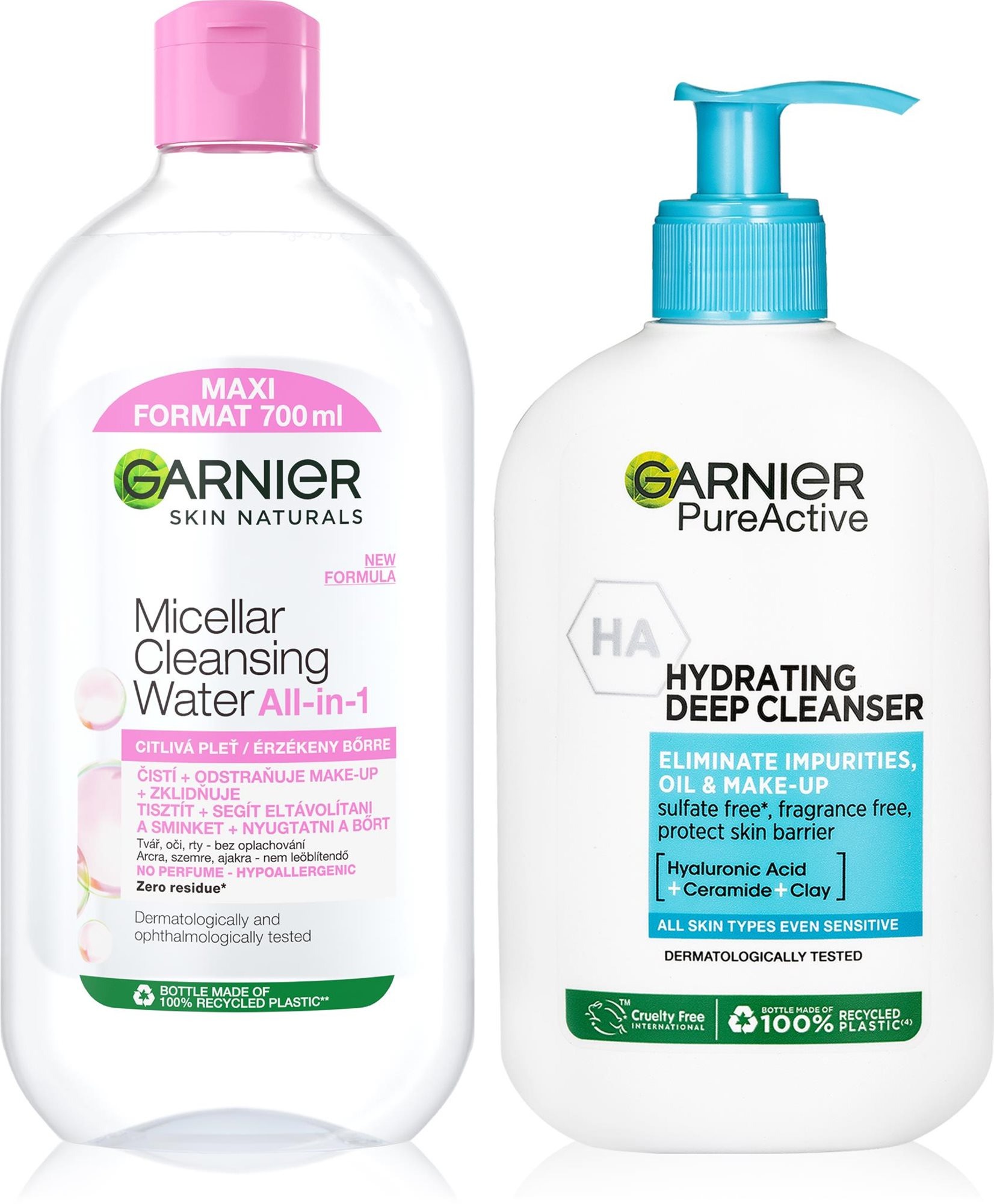 Kosmetická sada GARNIER Skin Naturals Micellar Water 3in1 Set