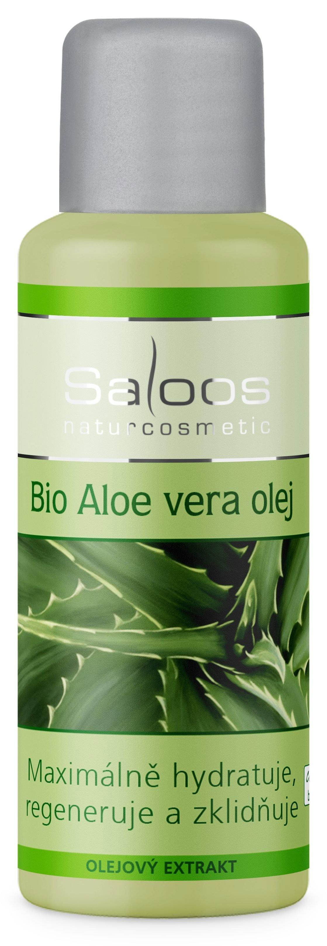 Masážní olej SALOOS Bio Aloe Vera Olejový Extrakt 50 ml