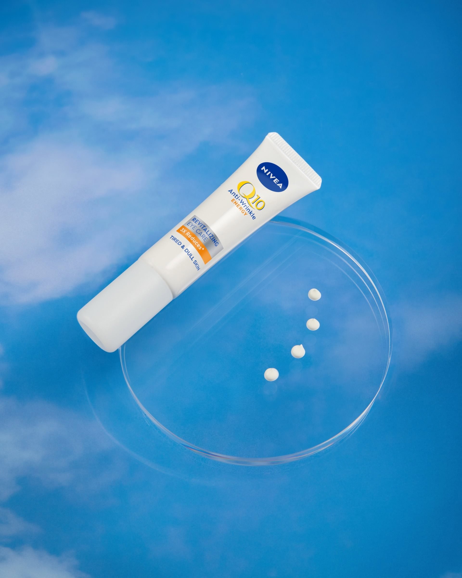 Oční krém NIVEA Q10 Energy Fresh Look Eye Cream 15 ml