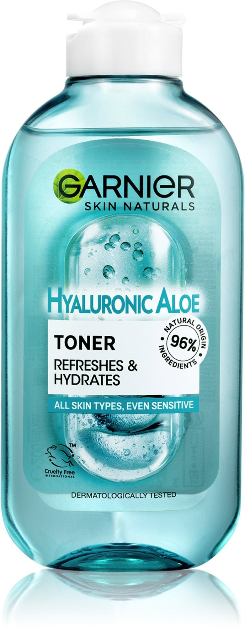 Pleťové tonikum GARNIER Hyaluronic Aloe Toner Refreshing and Hydrating 200 ml