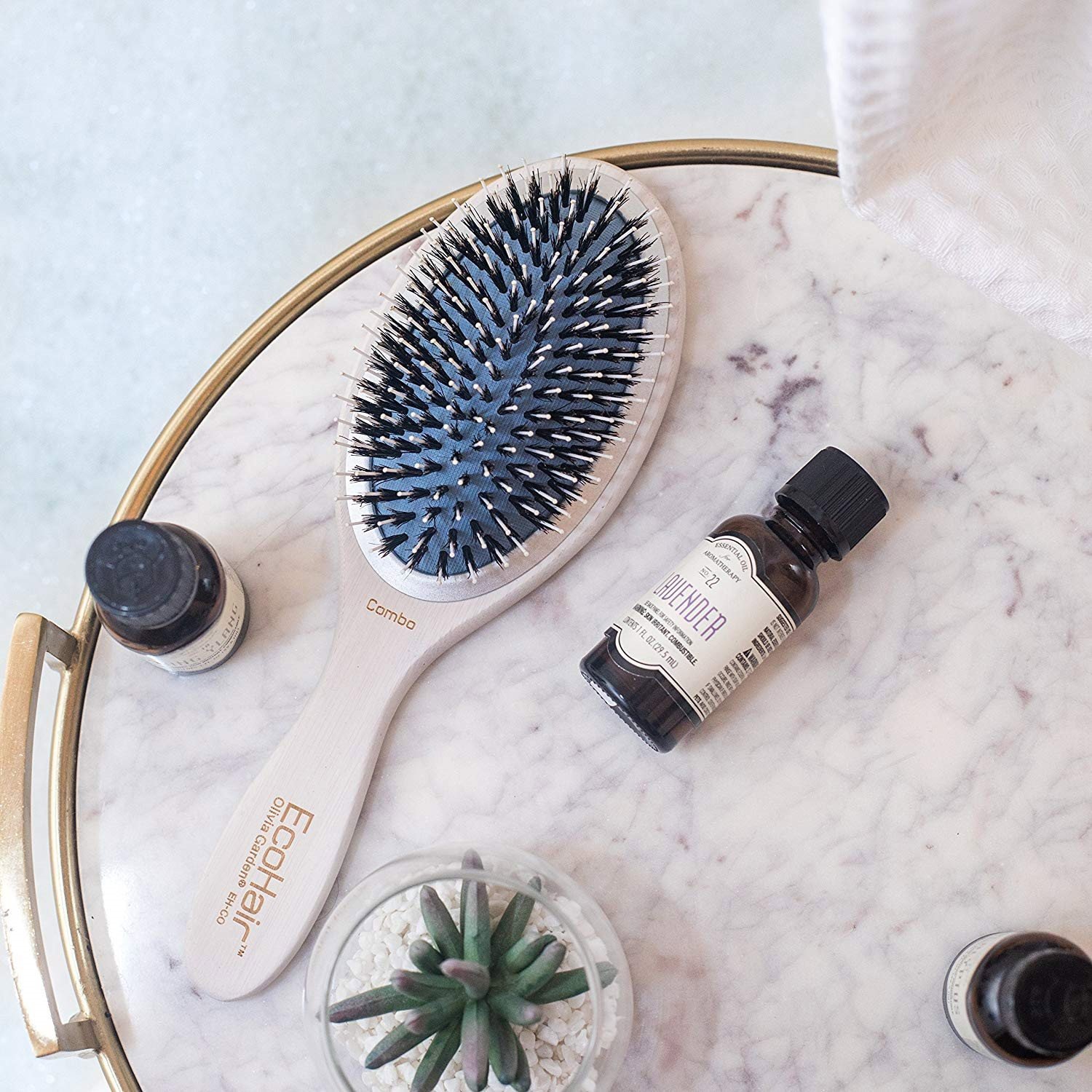 Kartáč na vlasy OLIVIA GARDEN Bambus EcoHair Combo