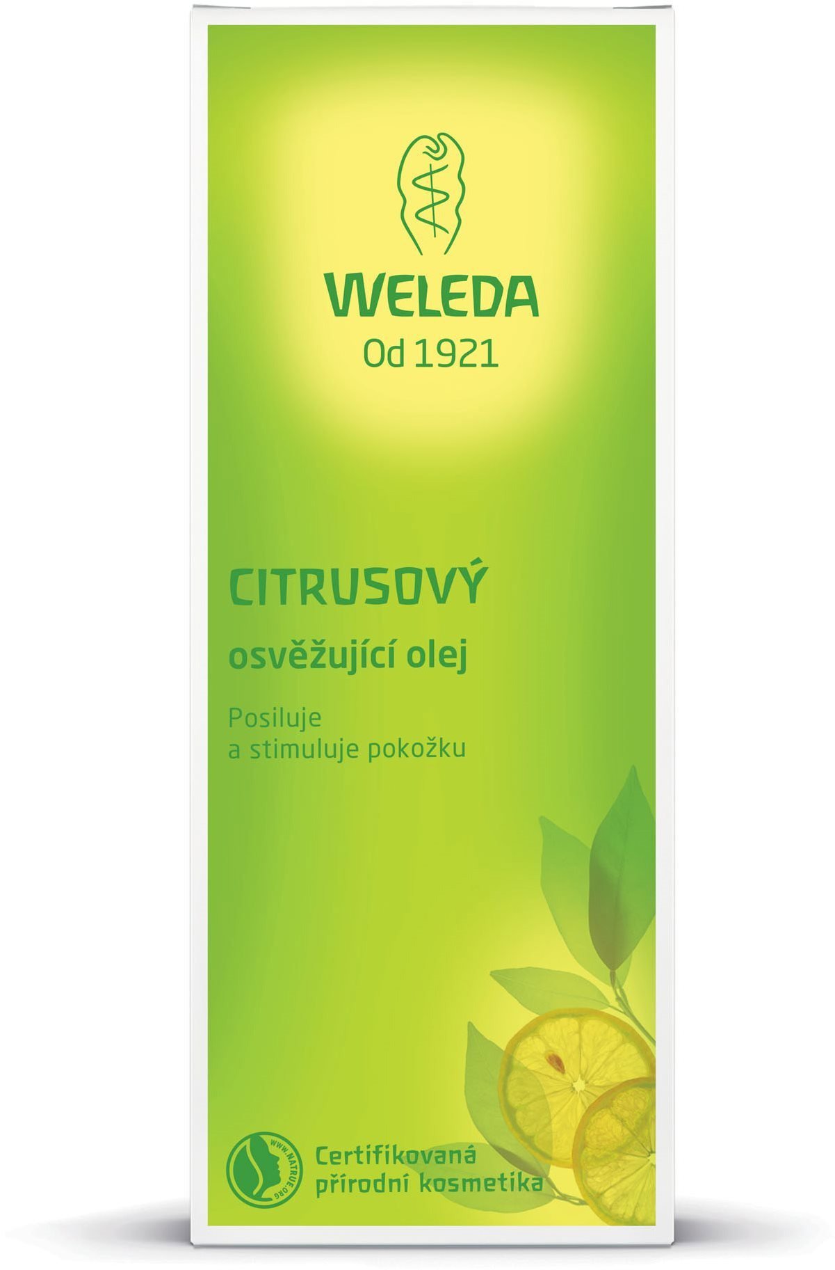 Citrusový osvěžující olej WELEDA 100 ml