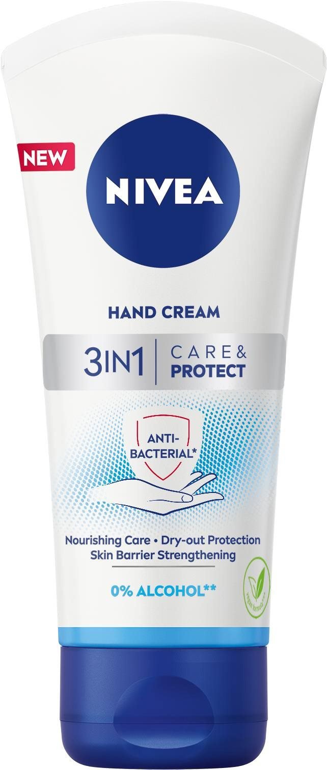 Krém na ruce NIVEA 3v1 Protect Hand Creme 75 ml