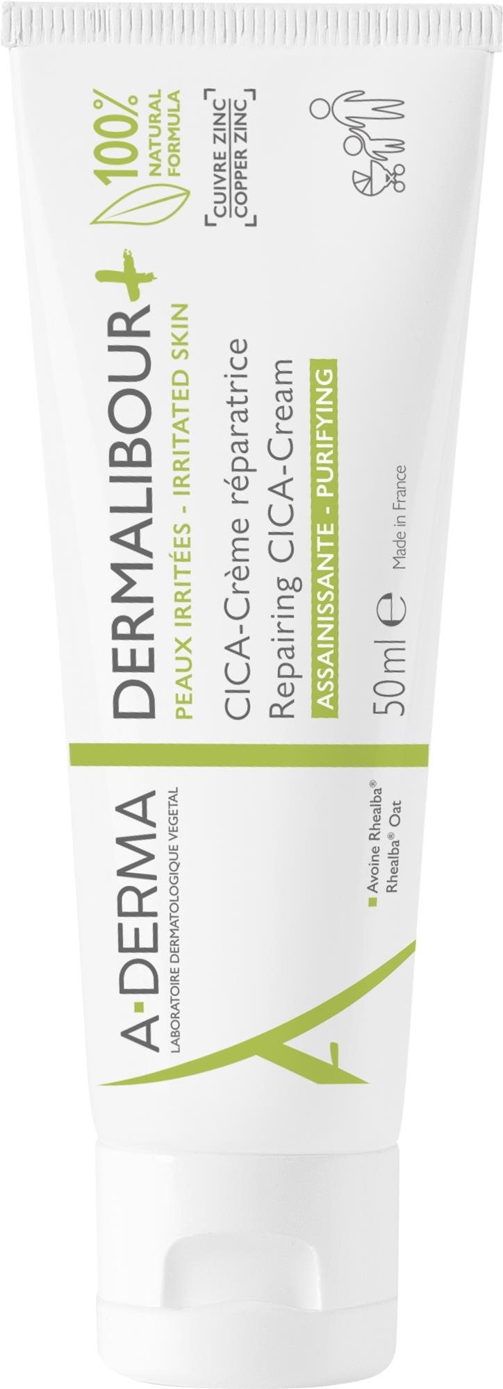 Tělový krém A-DERMA DERMALIBOUR+ Reparační CICA-Krém pro podrážděnou pokožku 50 ml