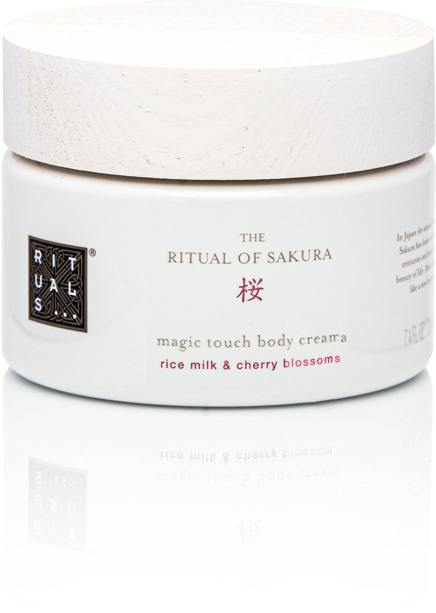 Tělový krém RITUALS The Ritual of Sakura se hodí na péči o suchou pokožku