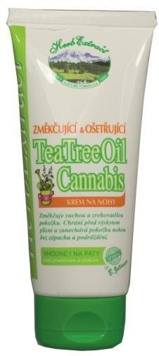 VIVACO Herb Extract krém na nohy s Tea Tree Oil 100 ml