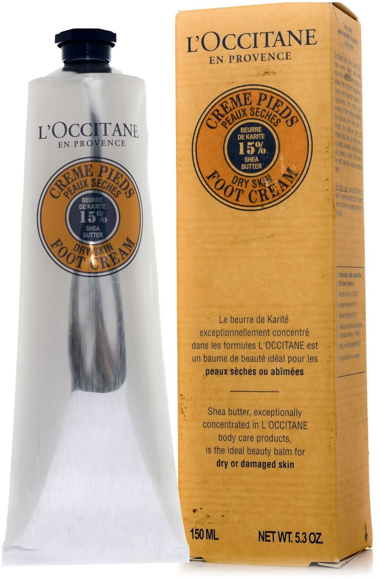 L'OCCITANE Bambucké máslo Krém na nohy 150 ml