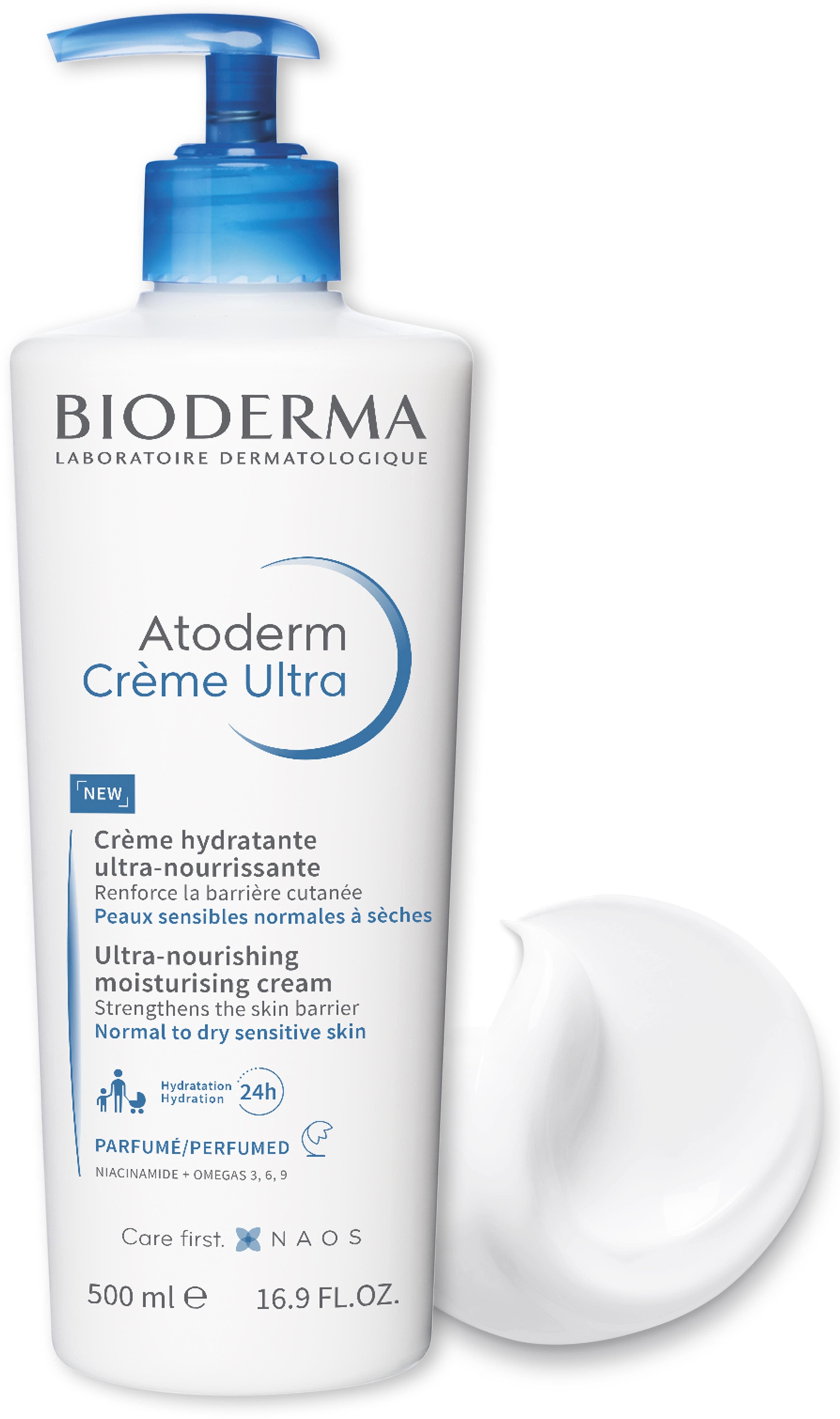 Tělový krém BIODERMA Atoderm Krém ultra parfemovaný 500 ml