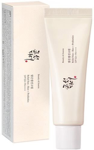 Pleťový krém BEAUTY OF JOSEON Relief Sun Rice+ Probiotics SPF50+ PA++++ - ochranný pleťový krém 50 ml