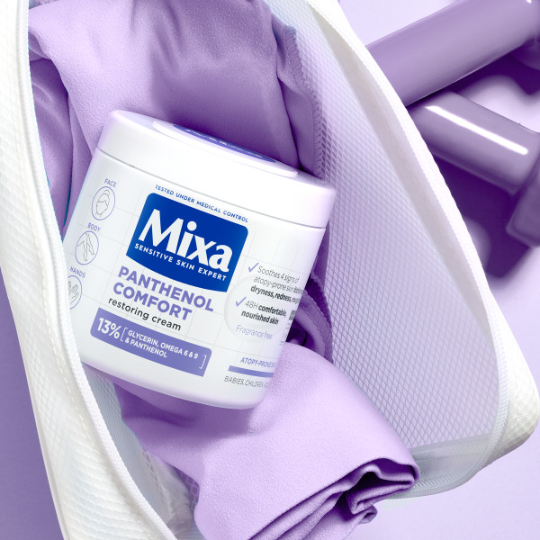 Tělový krém MIXA Panthenol Comfort 400 ml