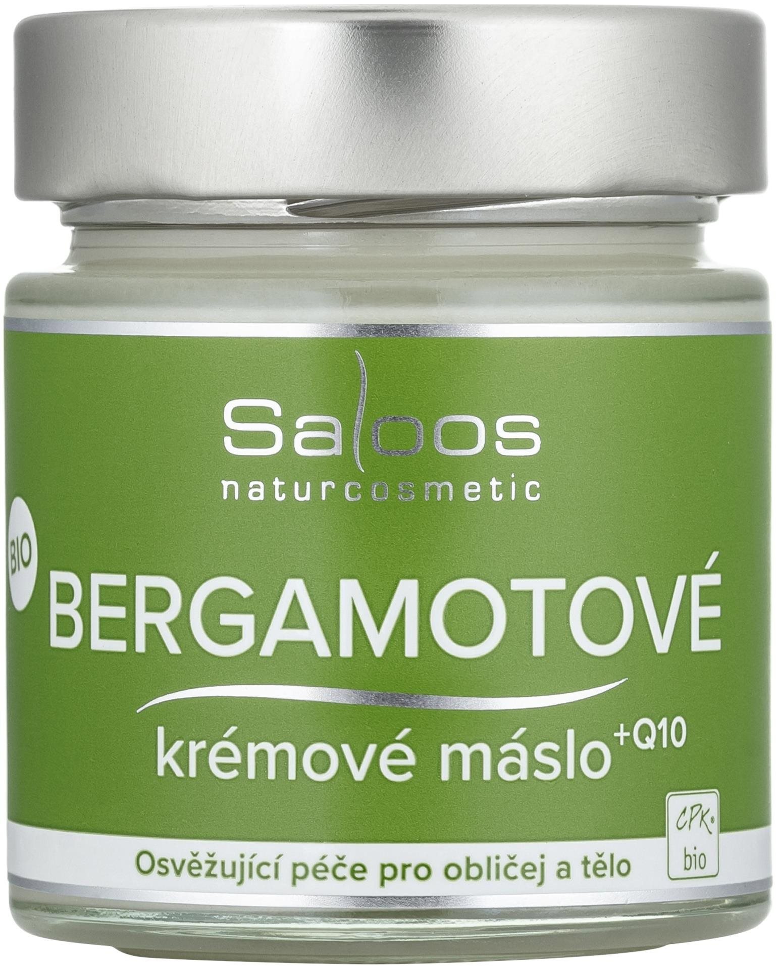 Tělové máslo SALOOS Bio Bergamotové krémové máslo 110 ml