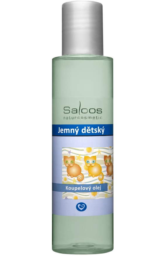 Olej do koupele SALOOS Koupelový olej Jemný dětský 125 ml