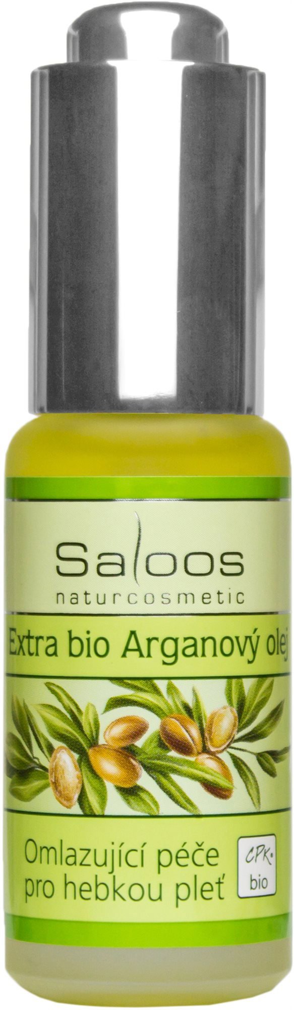 Pleťový olej SALOOS Extra Bio Arganový olej 20 ml