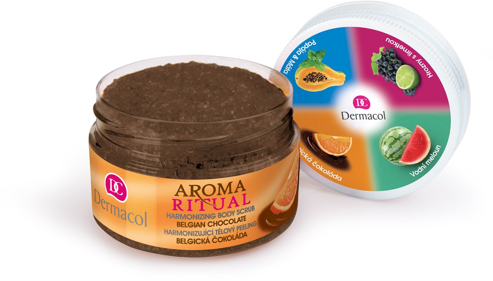 DERMACOL Aroma Ritual Belgian Chocolate Harmonizing Body Scrub 200 g