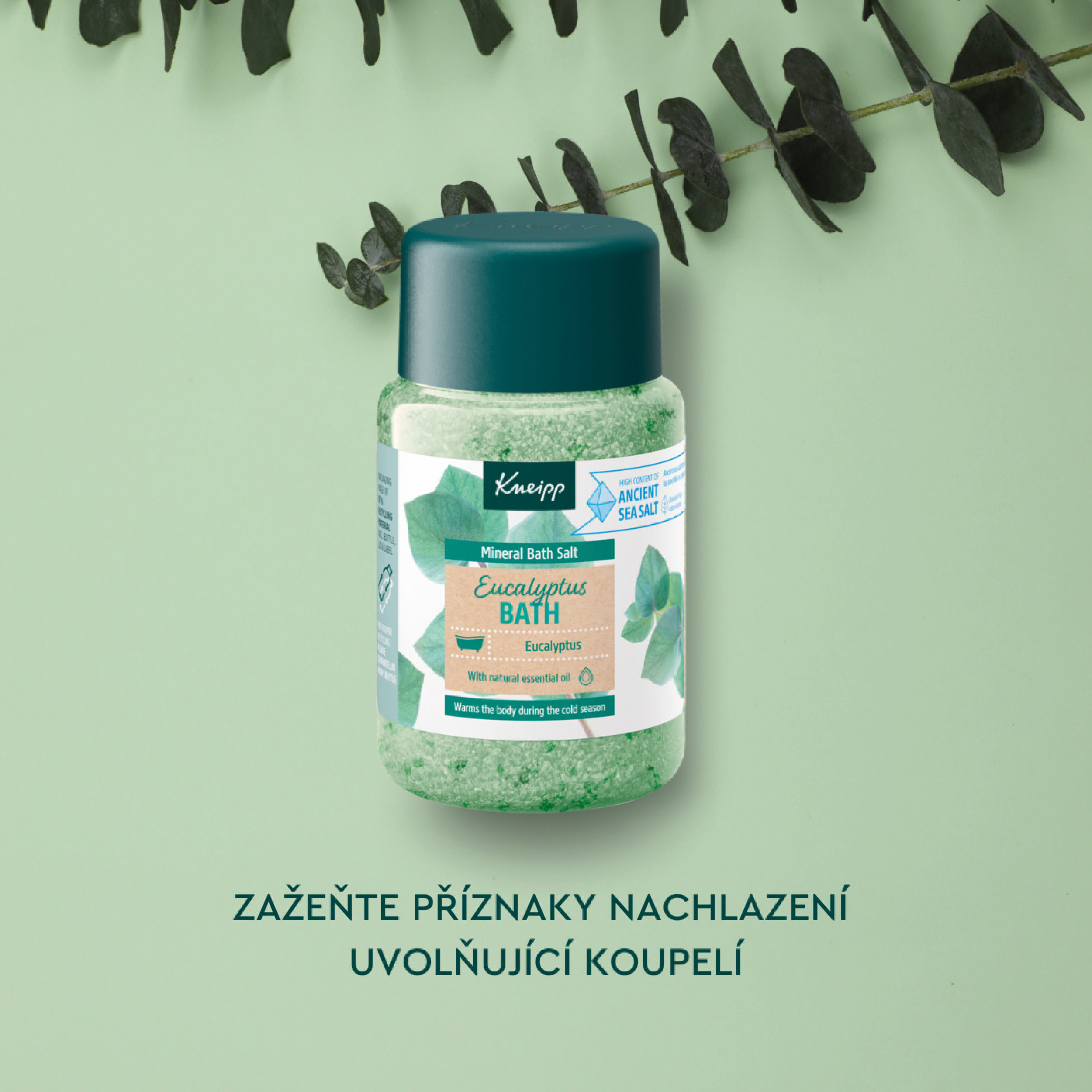 Koupelová sůl Kneipp Nachlazení 500 g