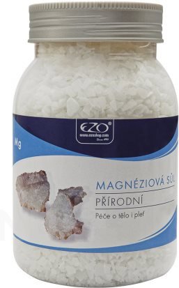 Koupelová sůl EZO Živá Magnéziová Sůl Přírodní 500 g