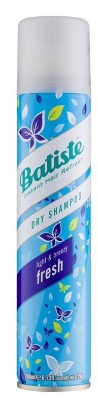 Suchý šampon BATISTE Fresh 200 ml