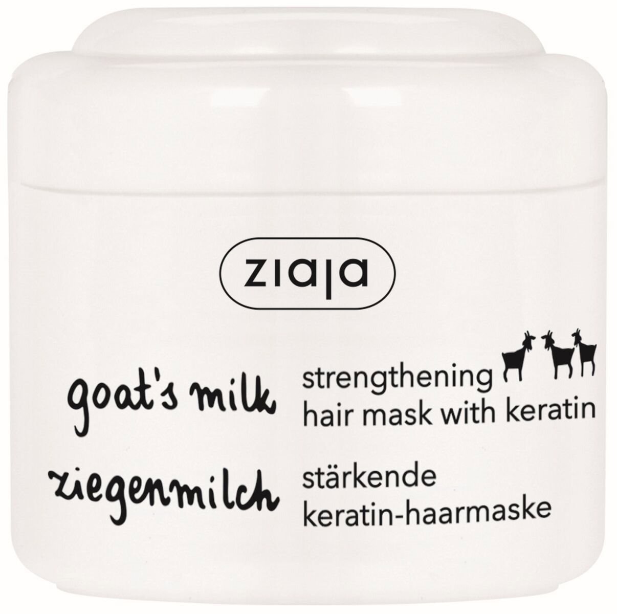 Maska na vlasy ZIAJA Kozí mléko Maska 200 ml