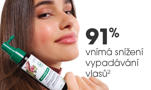Sérum na vlasy KLORANE Sérum při vypadávání vlasů s chininem a BIO protěží alpskou 100 ml