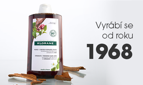 KLORANE Šampon s chininem a BIO protěží alpskou 400  ml