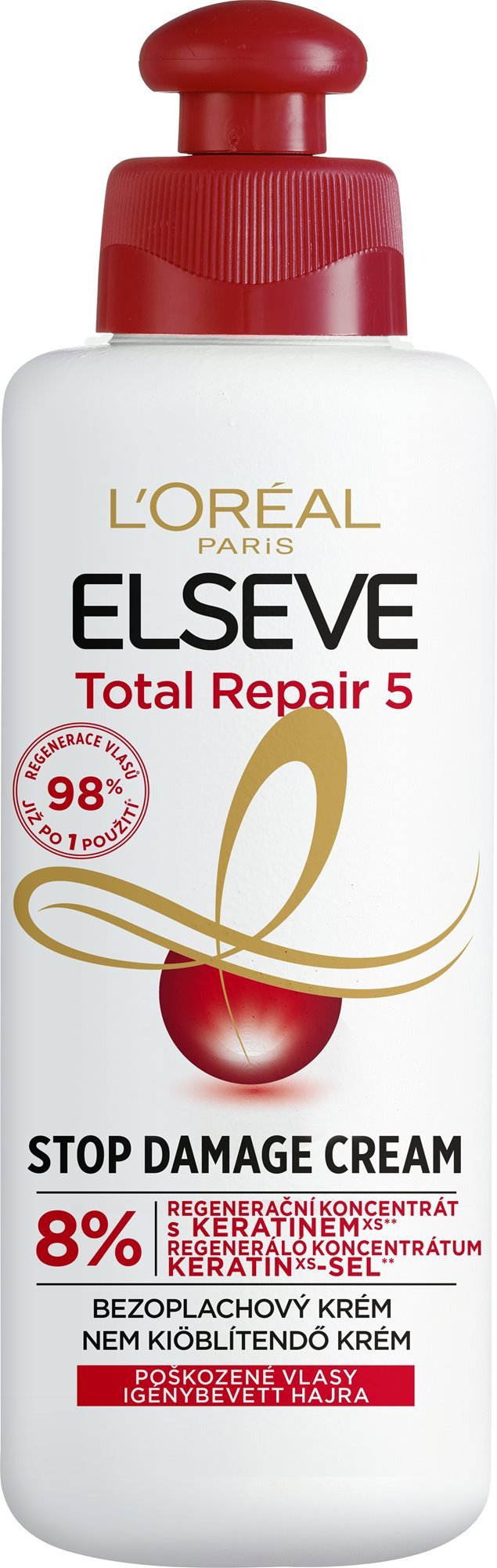  Vlasová kúra L'ORÉAL PARIS Elseve Total Repair 5 Stop Damage Cream