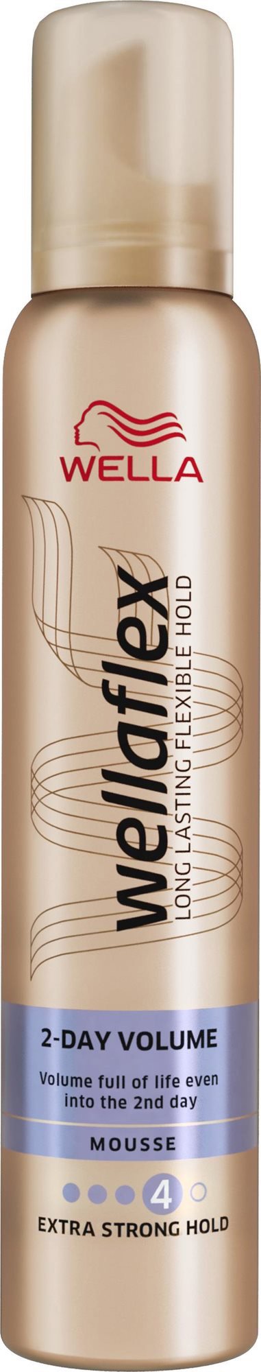 Tužidlo na vlasy WELLA Wellaflex Mousse 2Day Volume Extra Strong 200 ml