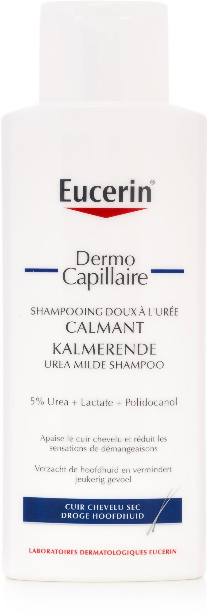 Šampon EUCERIN DermoCapillaire Shampooing Doux a l'Urée Calmant Cuir Chevelu Sec  250 ml